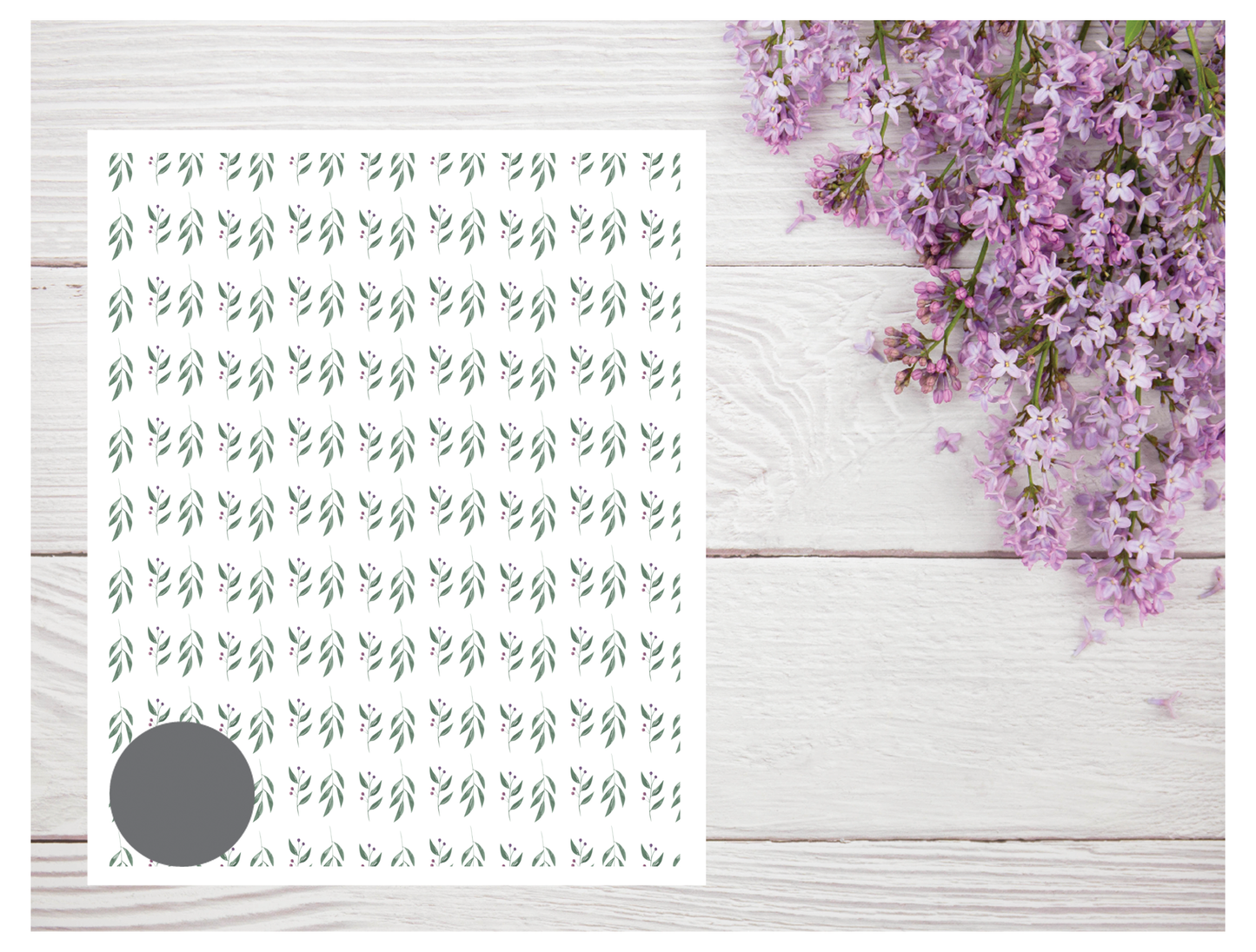Watercolor Flowers 244 Transfer Paper